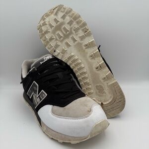 Men’s New Balance 574 Black White Camo Suede Sneakers‎ Size 13 ML574PP2